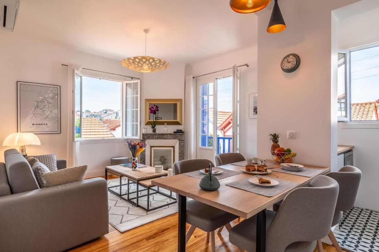 Superbe Appartement Plein De Charme A 5Min De La Plage Биарриц Экстерьер фото